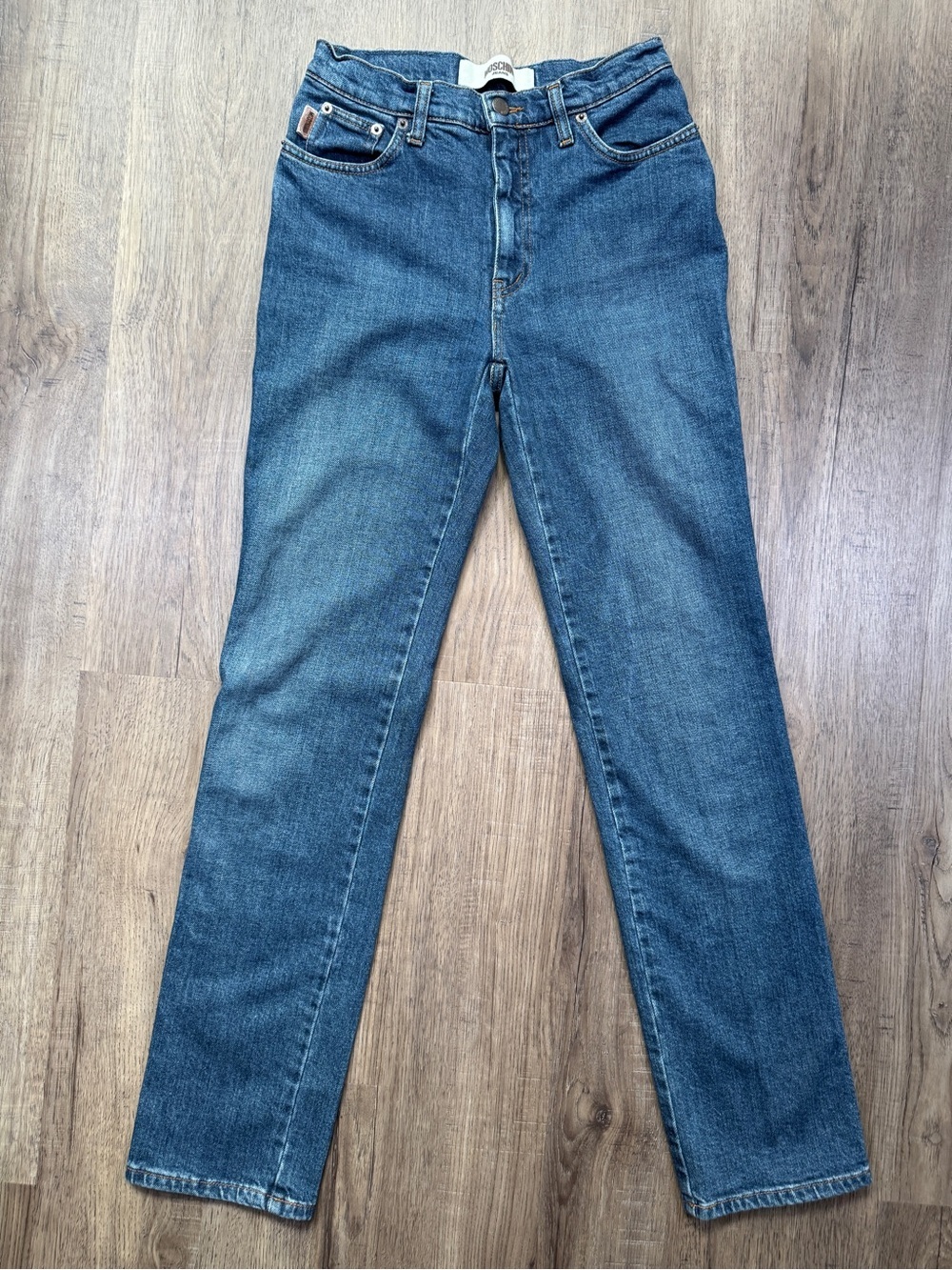 Moschino Classic DONNA Straight-Leg Women's Jeans - Size 28
